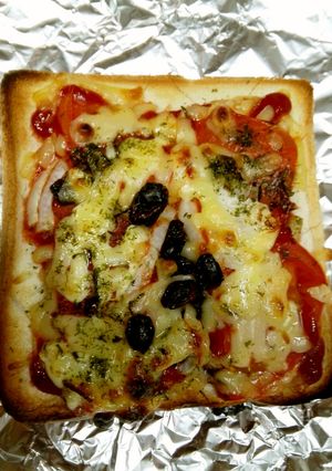 食パンピザトースト-レシピのメイン写真