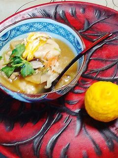 ゆず入りさかえの野菜のすいとん-レシピのメイン写真