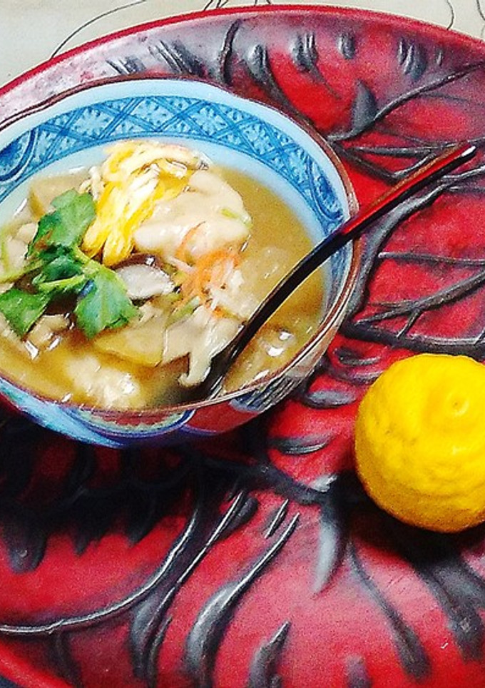 ゆず入りさかえの野菜のすいとん-レシピのメイン写真