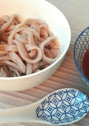 手作り紅茶うどんとトマトの麺つゆ-レシピのメイン写真