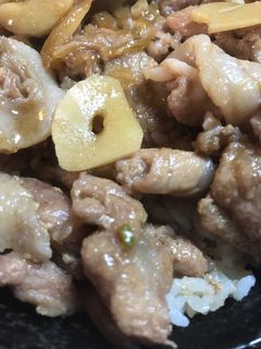 いつもの豚丼-レシピのメイン写真