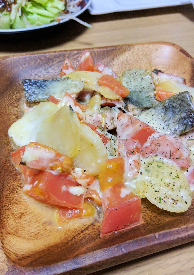 じゃがいもと鮭のチーズ蒸し焼き☆-レシピのメイン写真