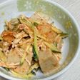 簡単一品 分量気にしない ゴマキムチ和え