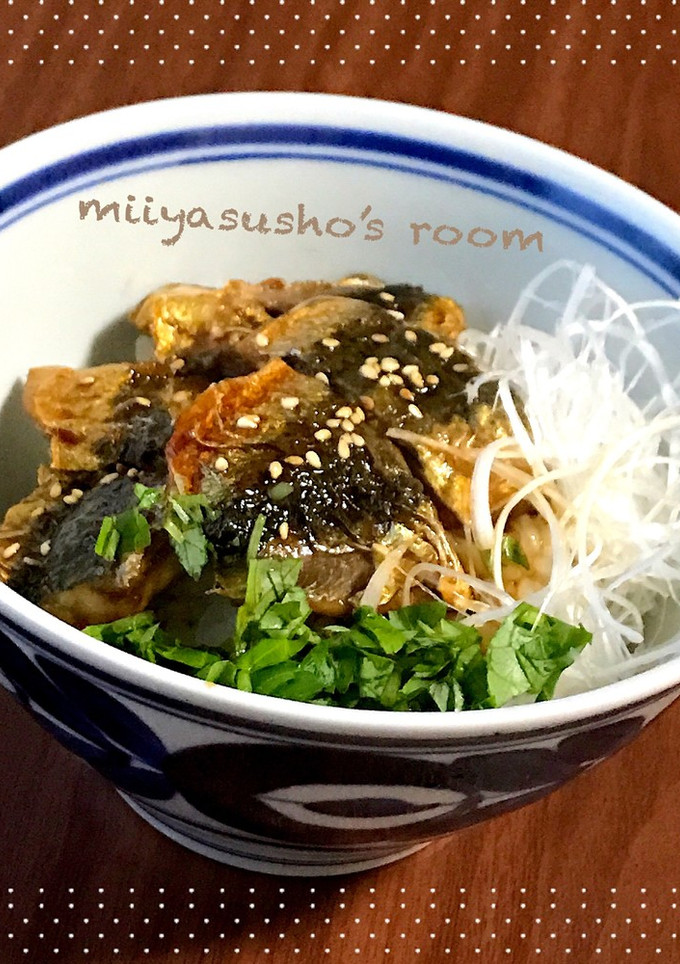 鰯の蒲焼丼-レシピのメイン写真