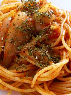 ナポリタン風トマトスパゲッティ-レシピのメイン写真