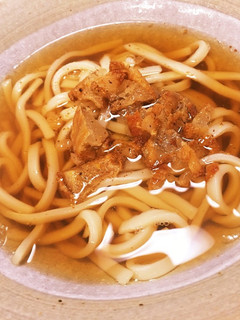 関西風うどん出汁(油かすうどん)-レシピのメイン写真