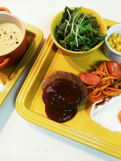 お子様ハンバーグランチ-レシピのメイン写真