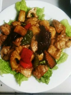 *鶏と野菜の黒酢あん炒め*-レシピのメイン写真