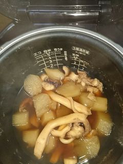 うわっ!炊飯器でイカと大根煮込み-レシピのメイン写真
