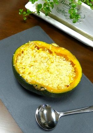 レンジで簡単!かぼちゃカップコロッケ-レシピのメイン写真