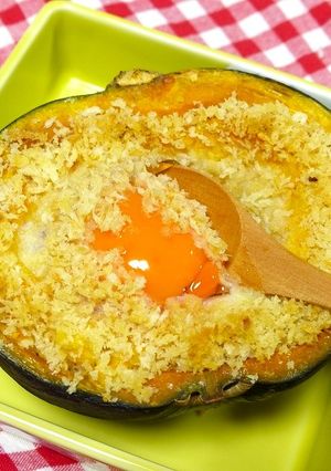 簡単！焼かぼちゃカップコロッケ-レシピのメイン写真