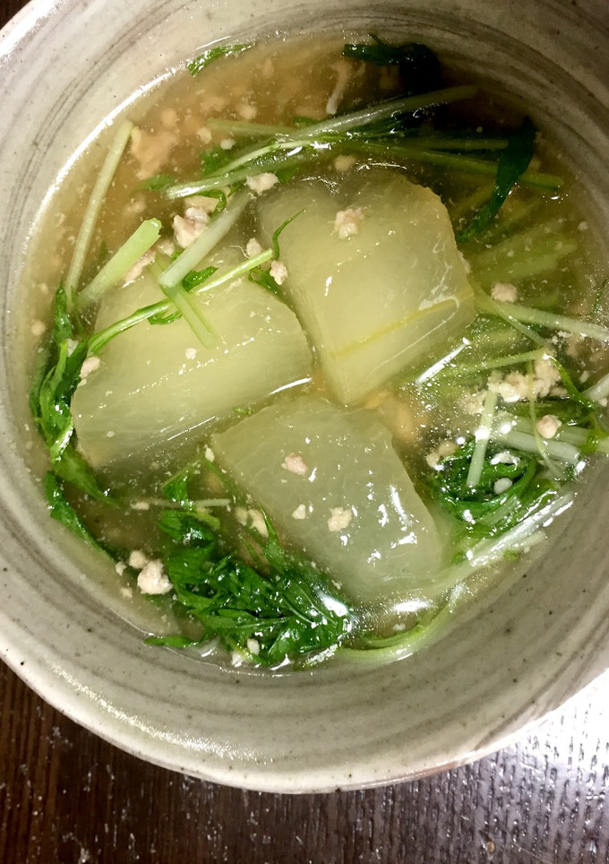 冬瓜と鶏そぼろのトロトロ煮-レシピのメイン写真