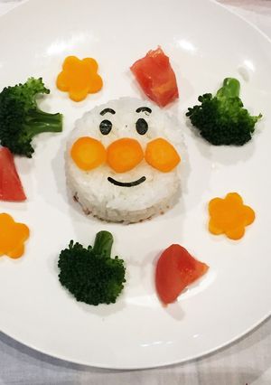 バースデープレート♡アンパンマン-レシピのメイン写真