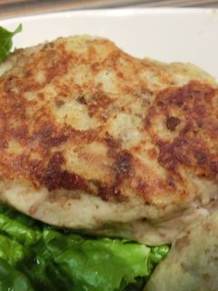 里芋の親芋でハンバーグ風-レシピのメイン写真
