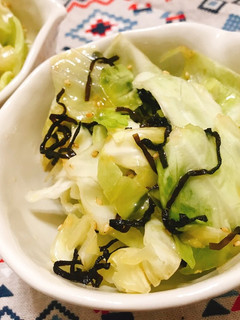 簡単やみつき定番おつまみ☆塩昆布キャベツ-レシピのメイン写真