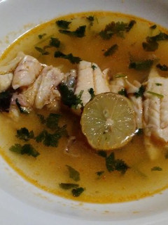 白身魚とパクチーのスープ-レシピのメイン写真