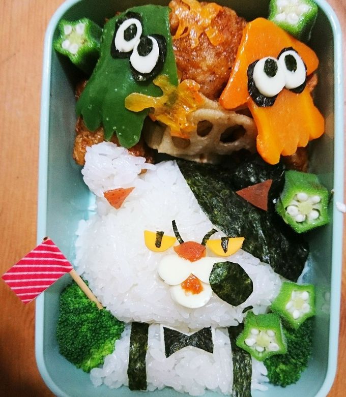 スプラトゥーン★ジャッジくん★キャラ弁-レシピのメイン写真