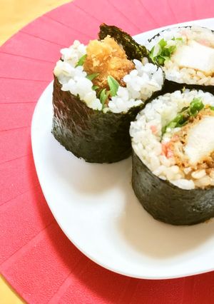 紅生姜包んだチキンカツ太巻き☆-レシピのメイン写真