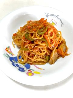 フライパン1つでナポリタン♪-レシピのメイン写真