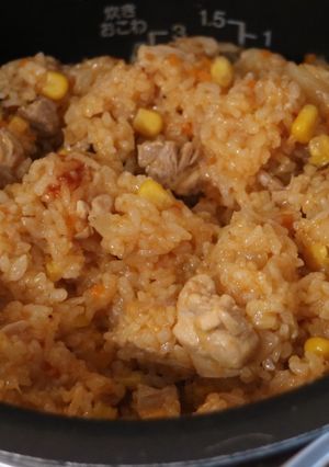 炊飯器で作る★簡単チキンライス-レシピのメイン写真