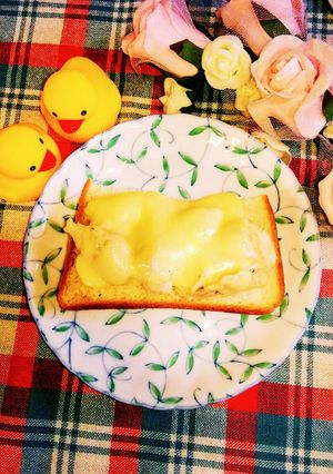 ダイエッターの蛋白トースト簡単過ぎ-レシピのメイン写真