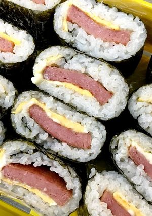 うちのスパムおにぎり-レシピのメイン写真