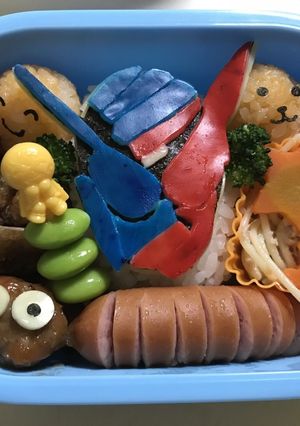 ビルド キャラ弁-レシピのメイン写真