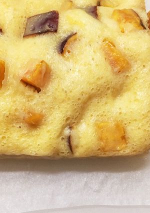 小メスティンでサツマイモ蒸しパン-レシピのメイン写真