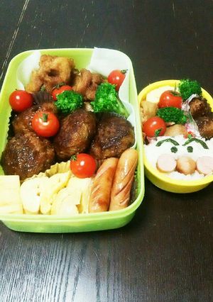ふっくらハンバーグ-レシピのメイン写真