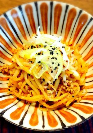 ピリ辛♪麻婆もやし-レシピのメイン写真
