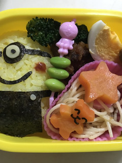 ミニオン キャラ弁-レシピのメイン写真