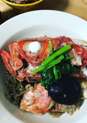 鯛のアラ煮付け-レシピのメイン写真