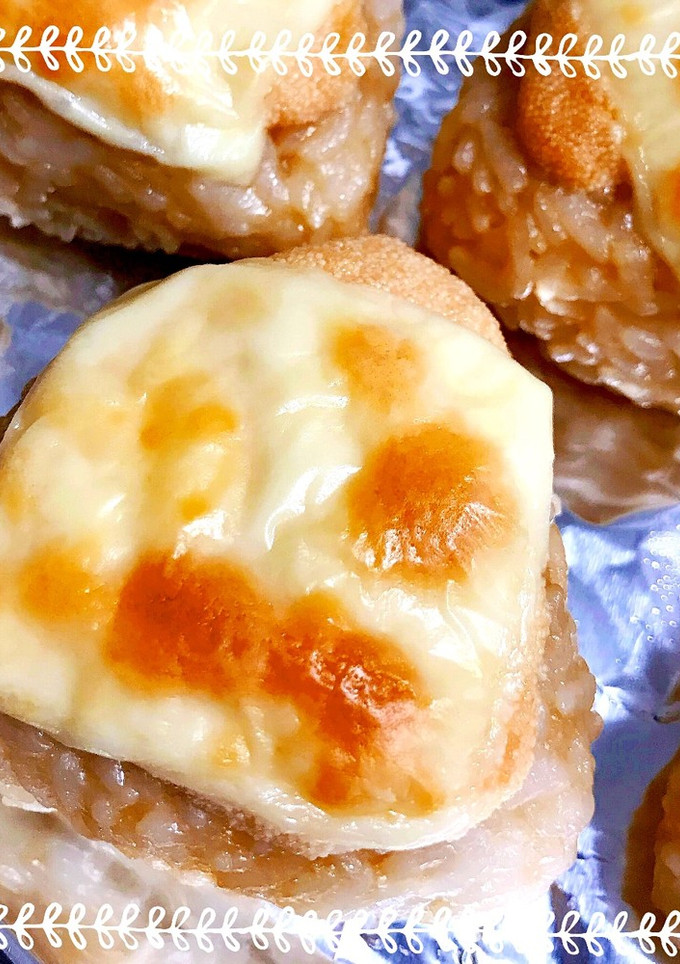 【こく旨】たらこマヨチーズ焼おにぎり-レシピのメイン写真