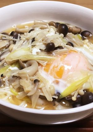 きのこのあんかけにゅうめん-レシピのメイン写真