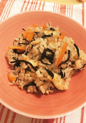 ひじきの炊き込みご飯-レシピのメイン写真