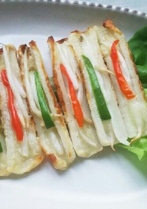 簡単一品！もやしチーズちくわスティック-レシピのメイン写真