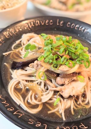 豚肉とナスのぶっかけそば-レシピのメイン写真