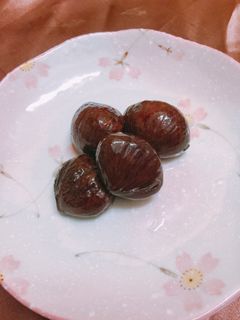 栗の渋皮煮-レシピのメイン写真