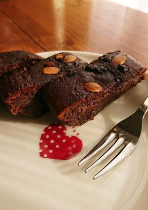 HM◎ブレンダー◎アボカドのココアケーキ-レシピのメイン写真