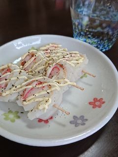 ちくわとかにかまのクルクル♪-レシピのメイン写真