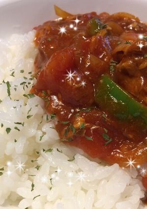 ☆レンジで簡単☆サバ缶トマトカレー-レシピのメイン写真