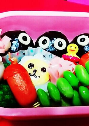 まっくろくろすけ弁当-レシピのメイン写真