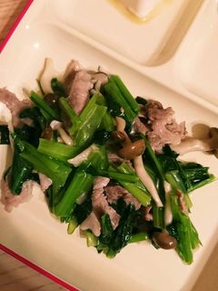 小松菜と豚肉のさっぱり塩炒め♪-レシピのメイン写真