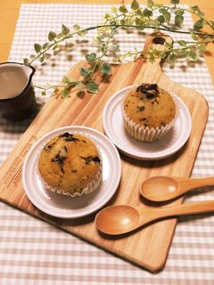 バレンタインに!簡単HMチョコマフィン-レシピのメイン写真