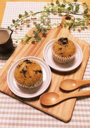 バレンタインに！簡単HMチョコマフィン-レシピのメイン写真