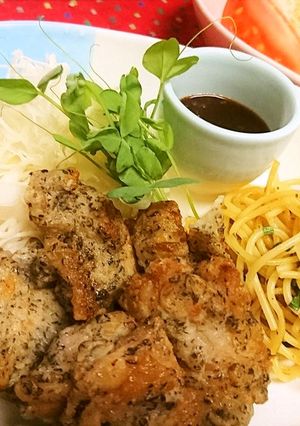 お手軽★冷めてもサクサク！【ゆかり鶏天】-レシピのメイン写真