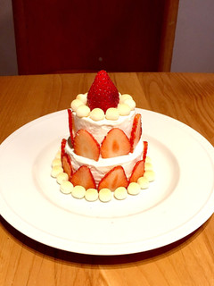 1歳のバースデーケーキ☆-レシピのメイン写真
