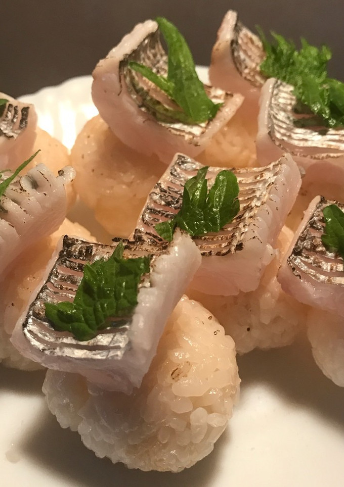 太刀魚の炙り手毬寿司-レシピのメイン写真