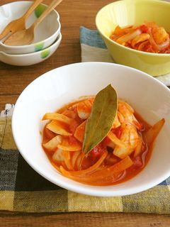 簡単イタリアン♪いかのトマト煮込み-レシピのメイン写真