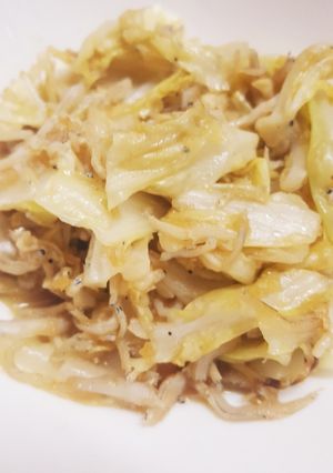 キャベツとしらすのポン酢炒め❕-レシピのメイン写真